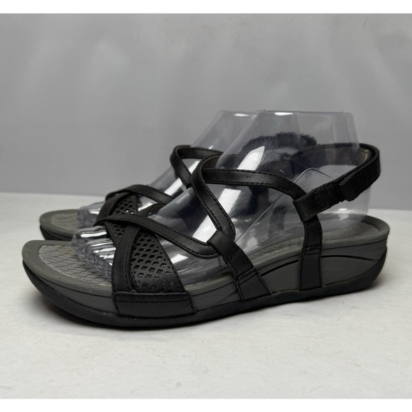 BareTraps Black Strappy Sandals - Picture 1 of 10